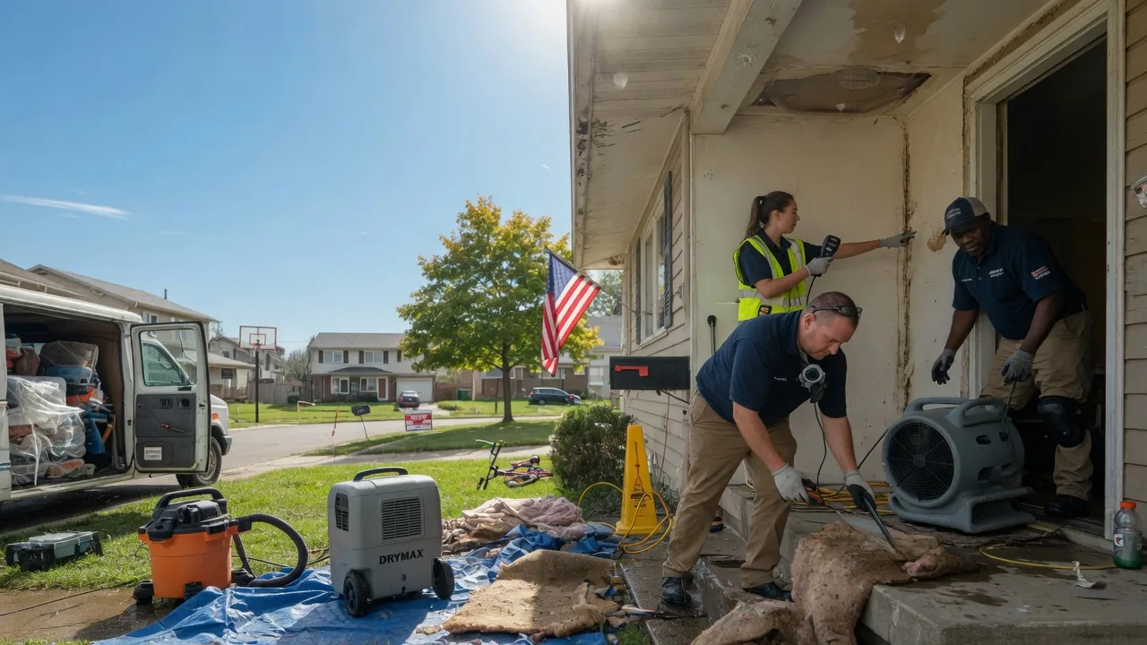 Water Damage Restoration in Akron, OH near me